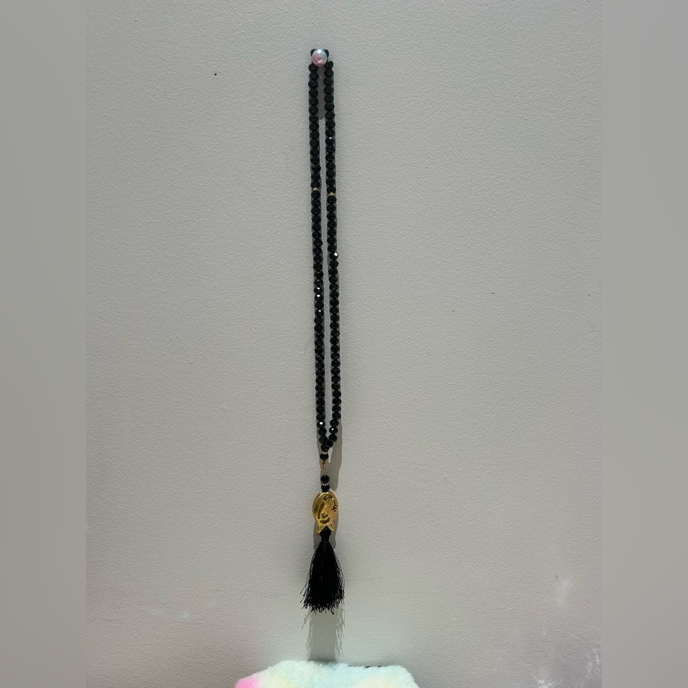 Shiny Acrylic Crystal Cut Islamic Tasbih-Prayer Beads